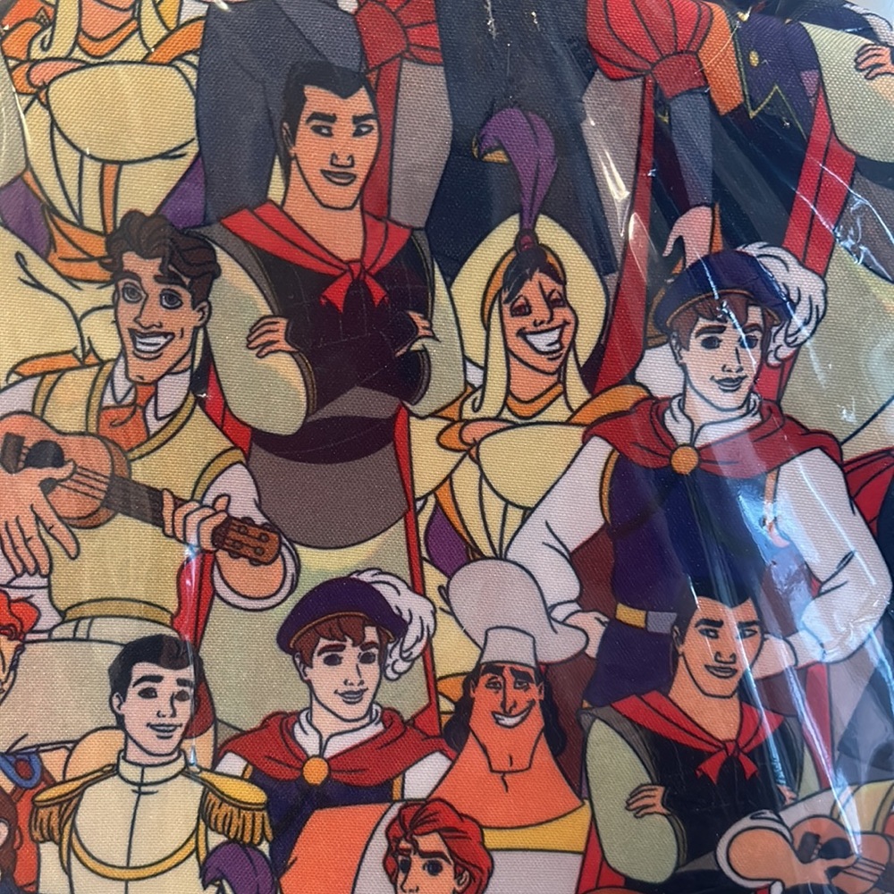Disney store. Oh my Disney, prince hero, backpack, features Aladdin Hercules NEW